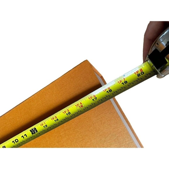 Louis Vuitton Box XL Magnetic Closure Orange Gift Shoes Purse 18”x14.5”x 7”     - Picture 9 of 11